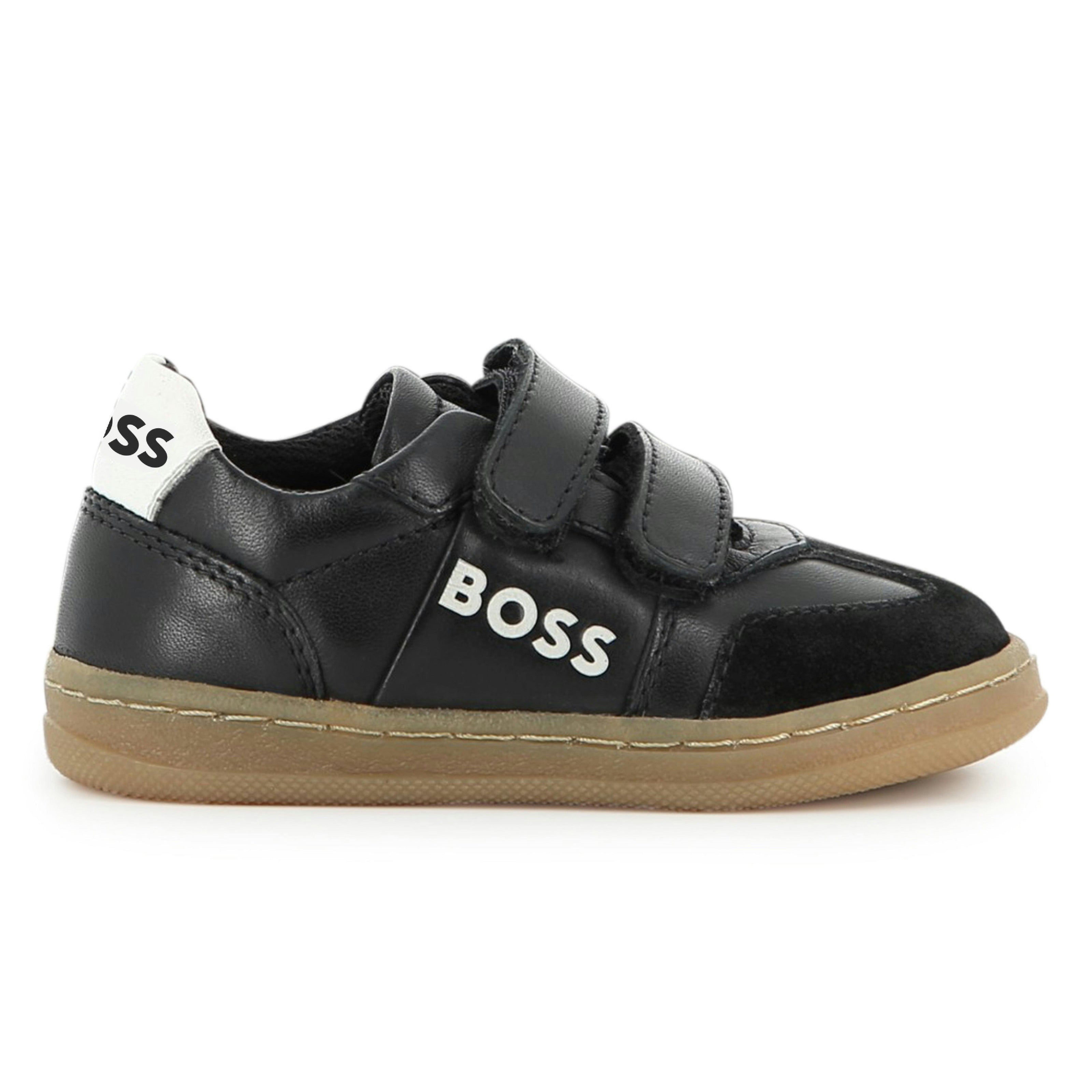 Black Logo Detail Sneaker