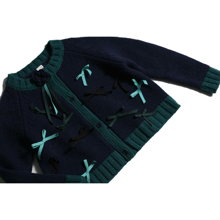 MARISOL BOW CARDIGAN