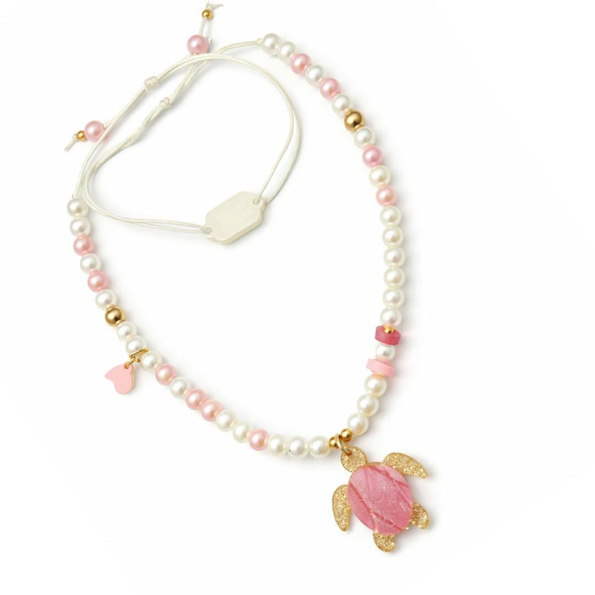 Sea Turtle Pink Necklace -SUM