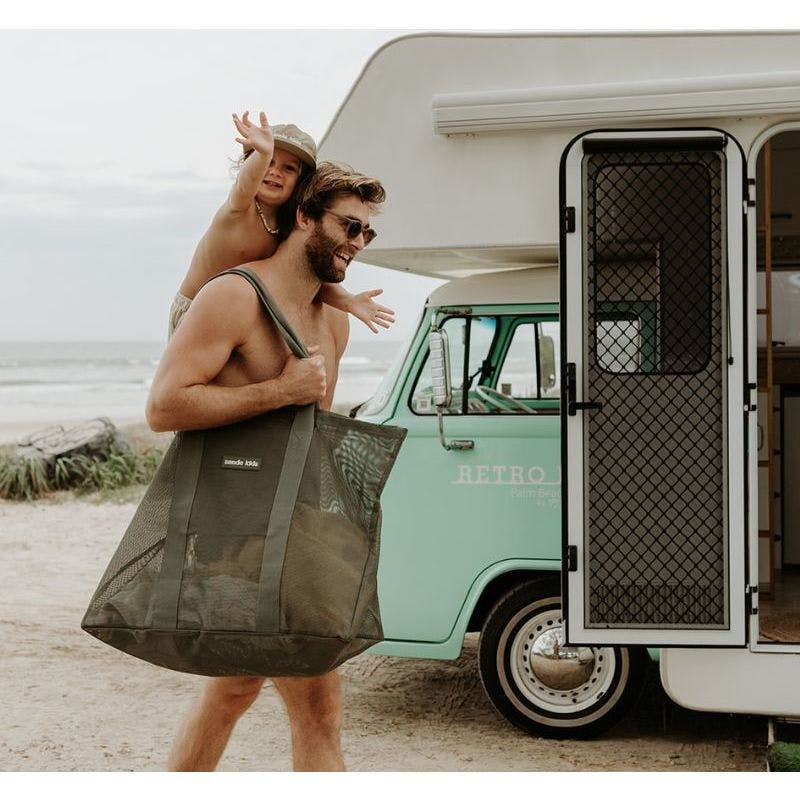 Beach Hauler™ Mesh Beach Bag - Pandanus