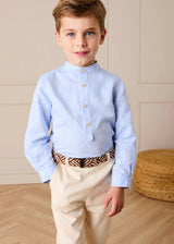 Elasticated Waist Trousers in Cream (18mths-5yrs)