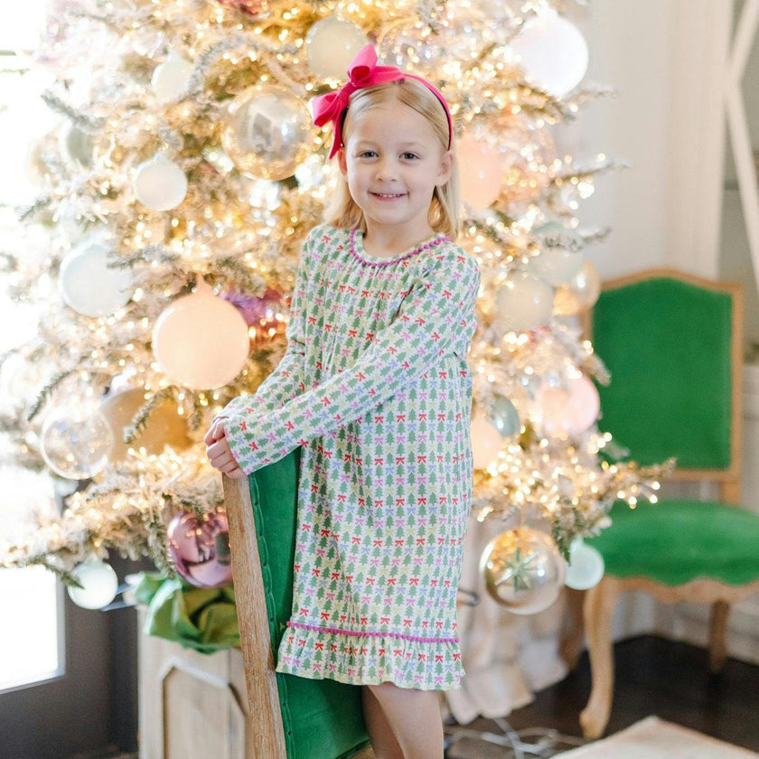 Carlin Girls' Dress - Tree Topper Bows