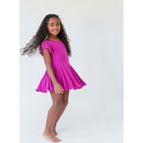 Cap Sleeve Twirl Dress