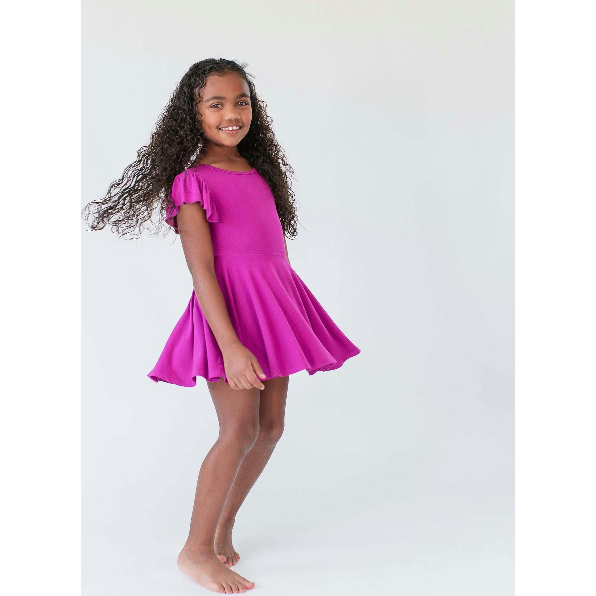 Cap Sleeve Twirl Dress