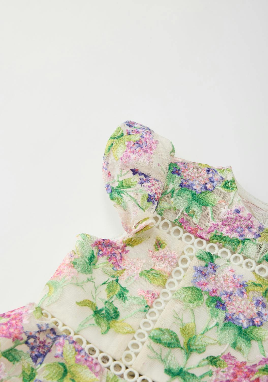Clementine Embroidered Mini Dress (Baby)