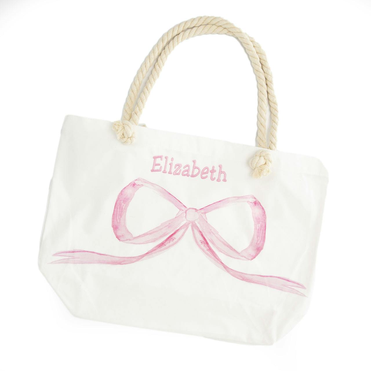 Pink Bow Tote