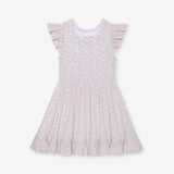 Andina Rose Pointelle Ruffled Twirl Dress