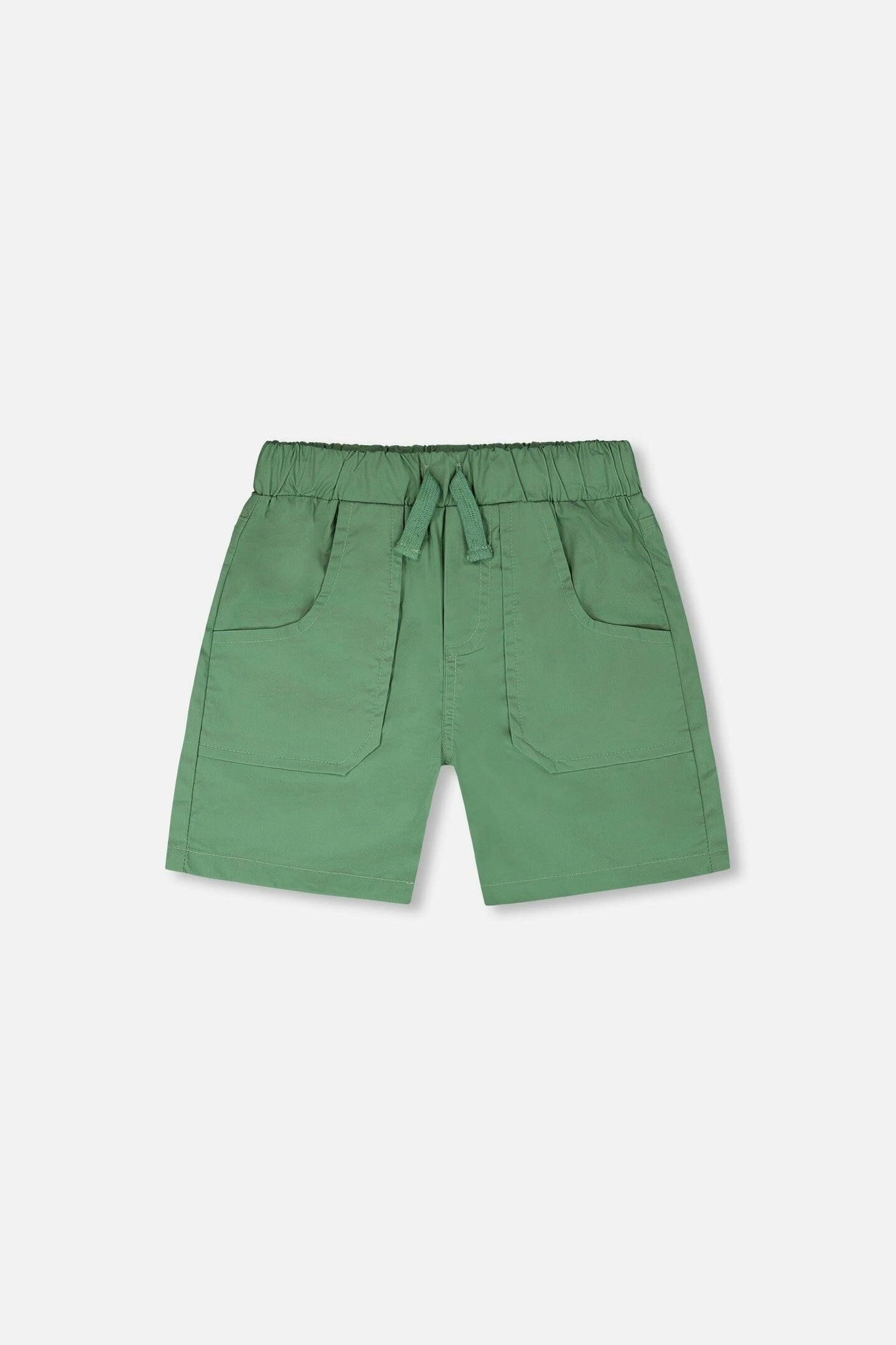 Parachute Shorts With Patch Pockets