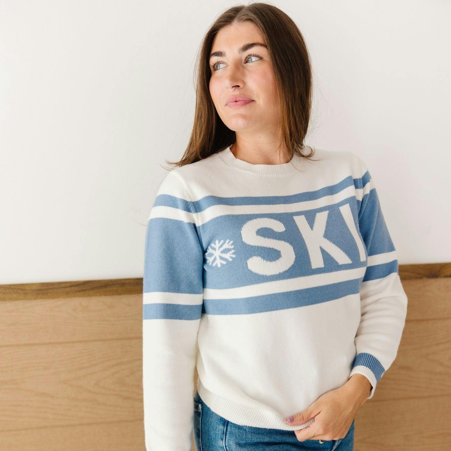 Ski Intarsia Women's Sweater