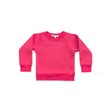 Crewneck Terry Sweatshirt, Candy Pink