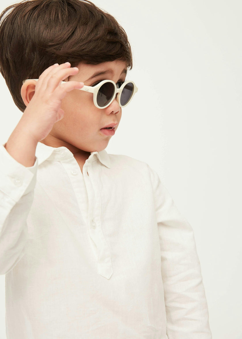 Linen Cotton Kaftan Shirt