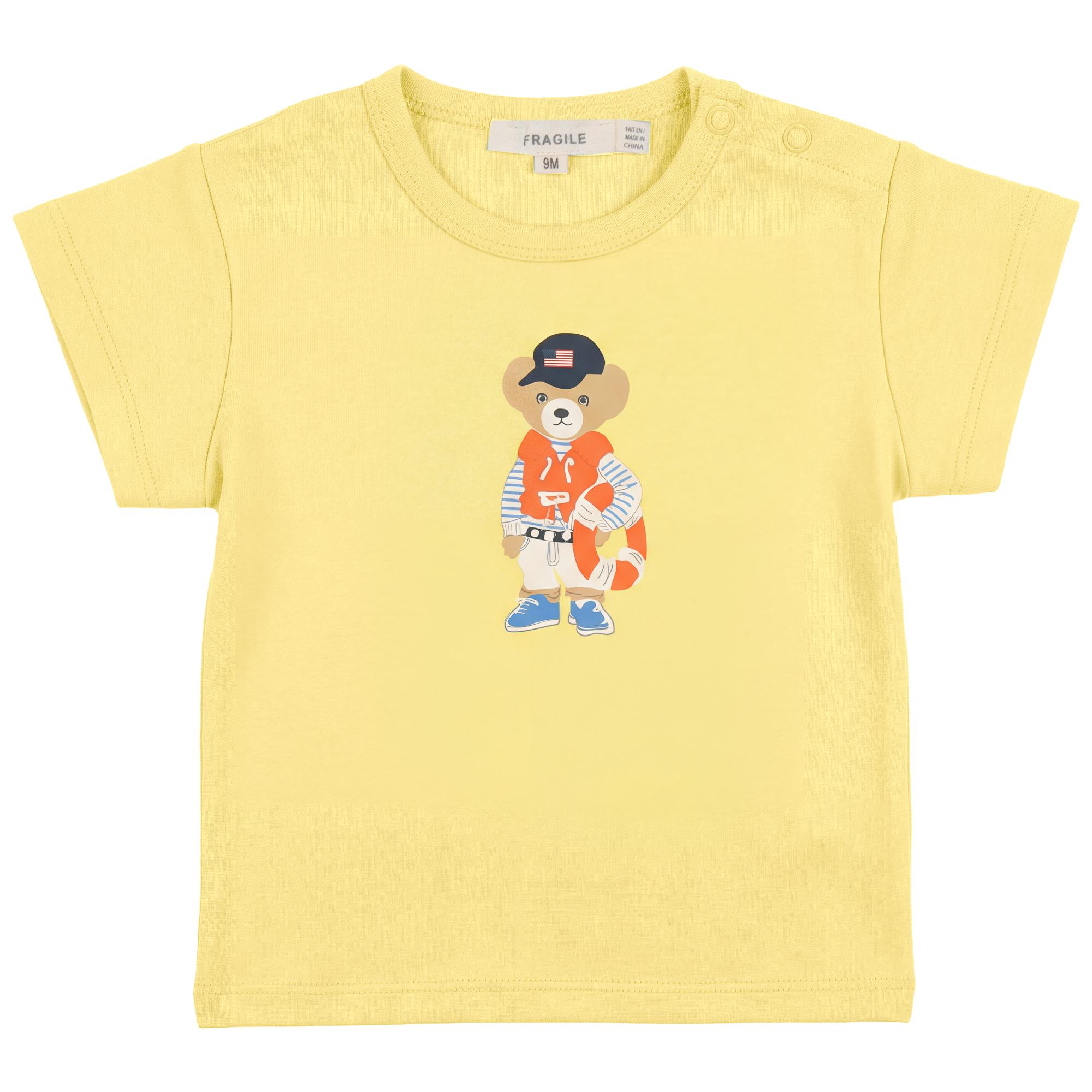 Bear Print Tshirt