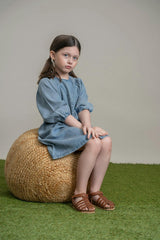 Washed Denim Dress