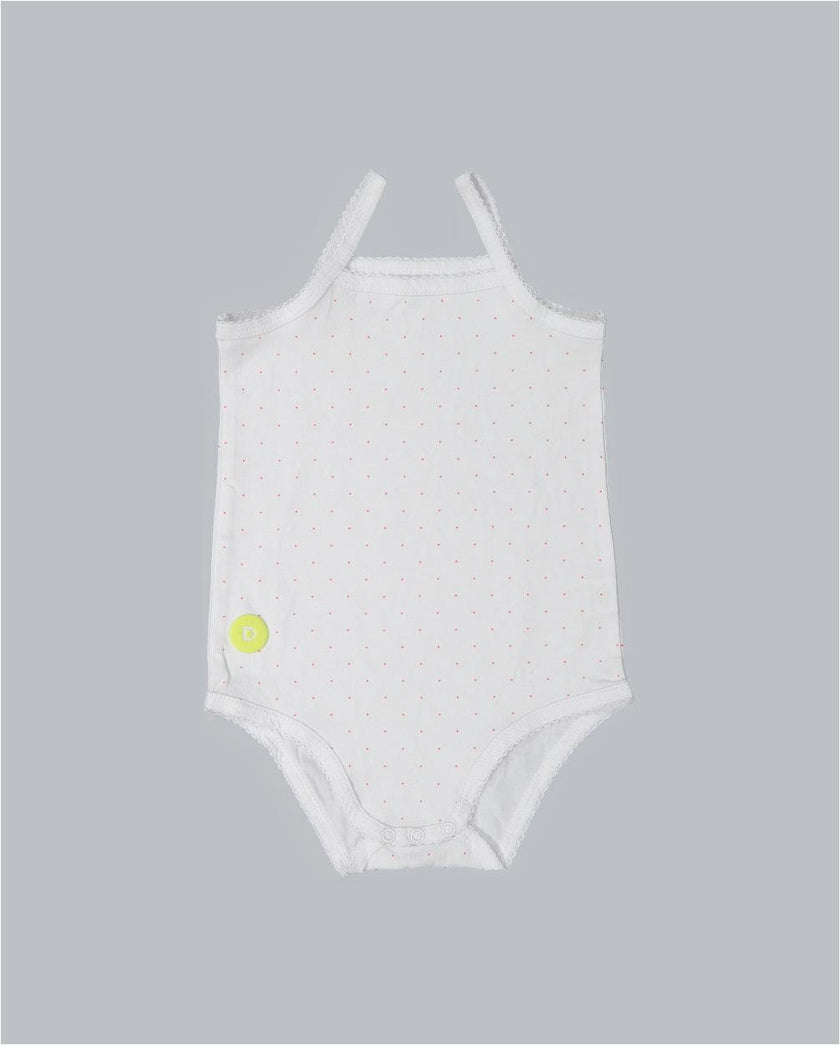 Baby Girl Sleeveless 4pc Onesie Set