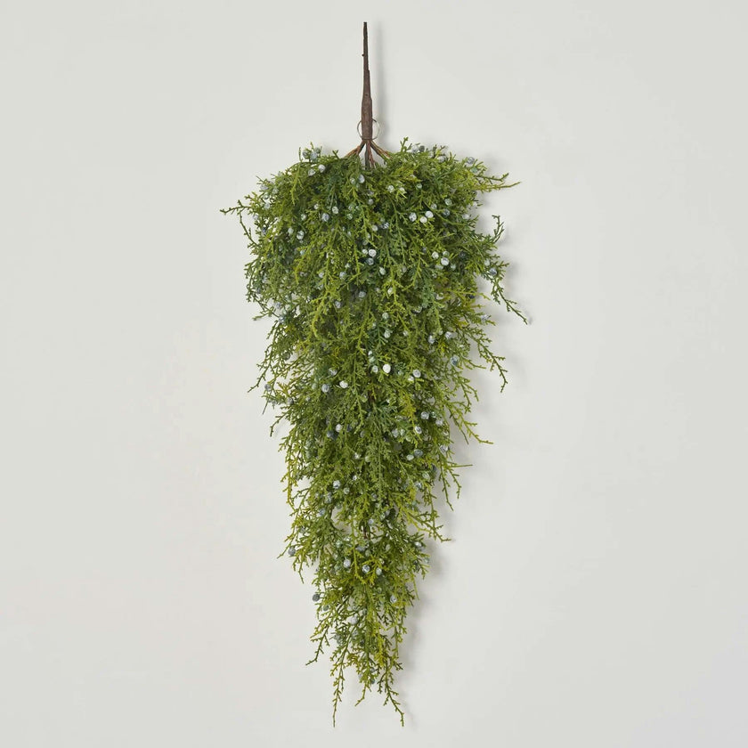Seeding Winter Juniper Berry Greenery Classic Holiday Teardrop Swag - 3 Options Available