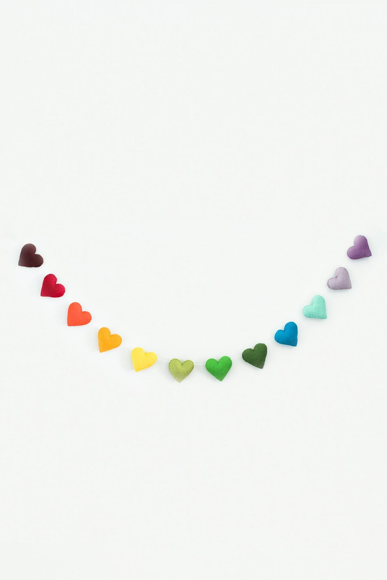 Heart Garland (Rainbow)