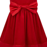 Florence Velvet & Satin Bow Party Dress