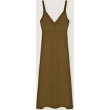 Bulbine Woman Dress Earthy Olive