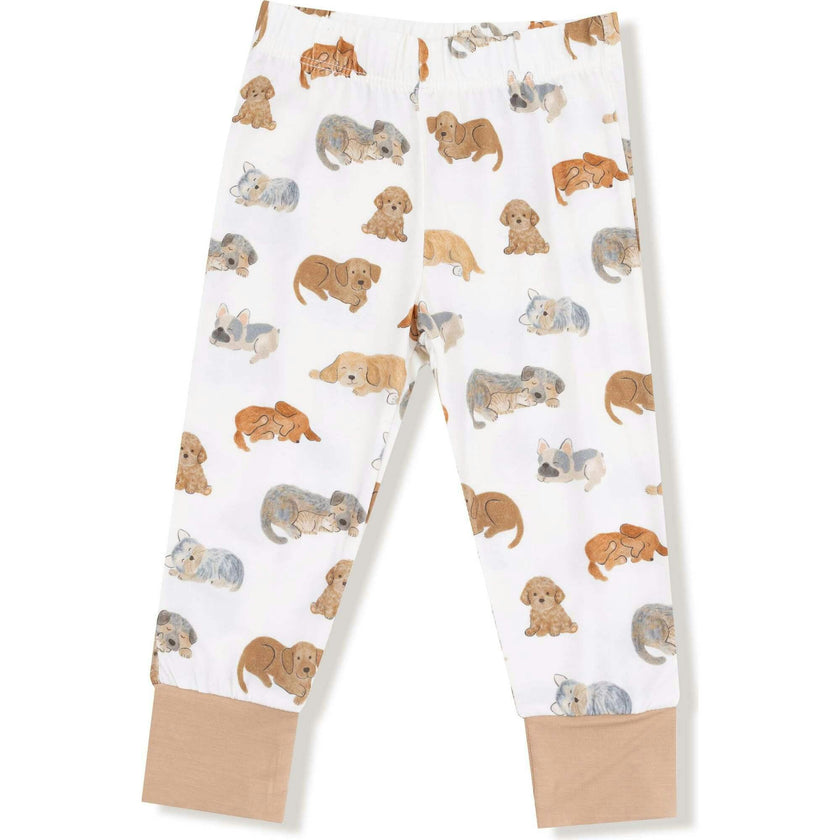 Napping Puppies - Long Sleeve Loungewear Set