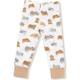 Napping Puppies - Long Sleeve Loungewear Set