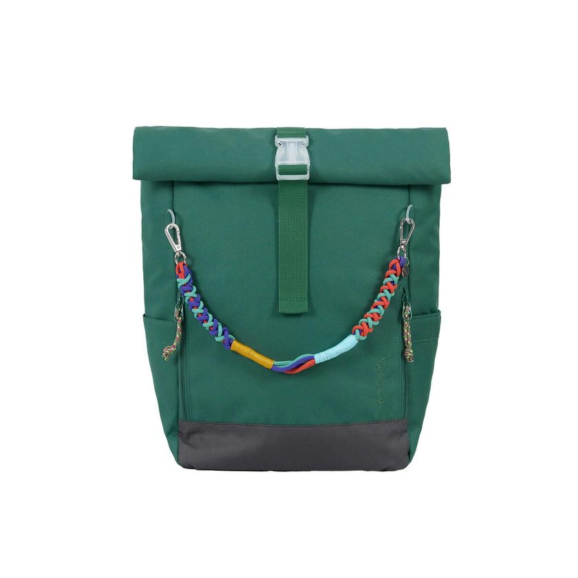 Ari Rolltop Backpack Set | Kara Bag Charm + Chest Strap