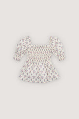 Clavel Blouse Clavel Print