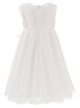 Cream Pamela Embroidered Dress