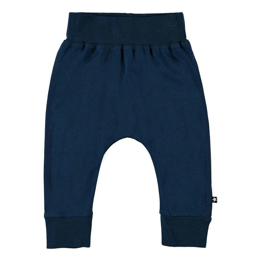 NAvy Organic Baby Trousers