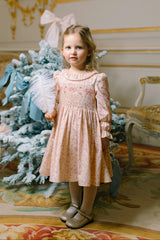 MARIE ANTOINETTE FLORAL SMOCKED DRESS