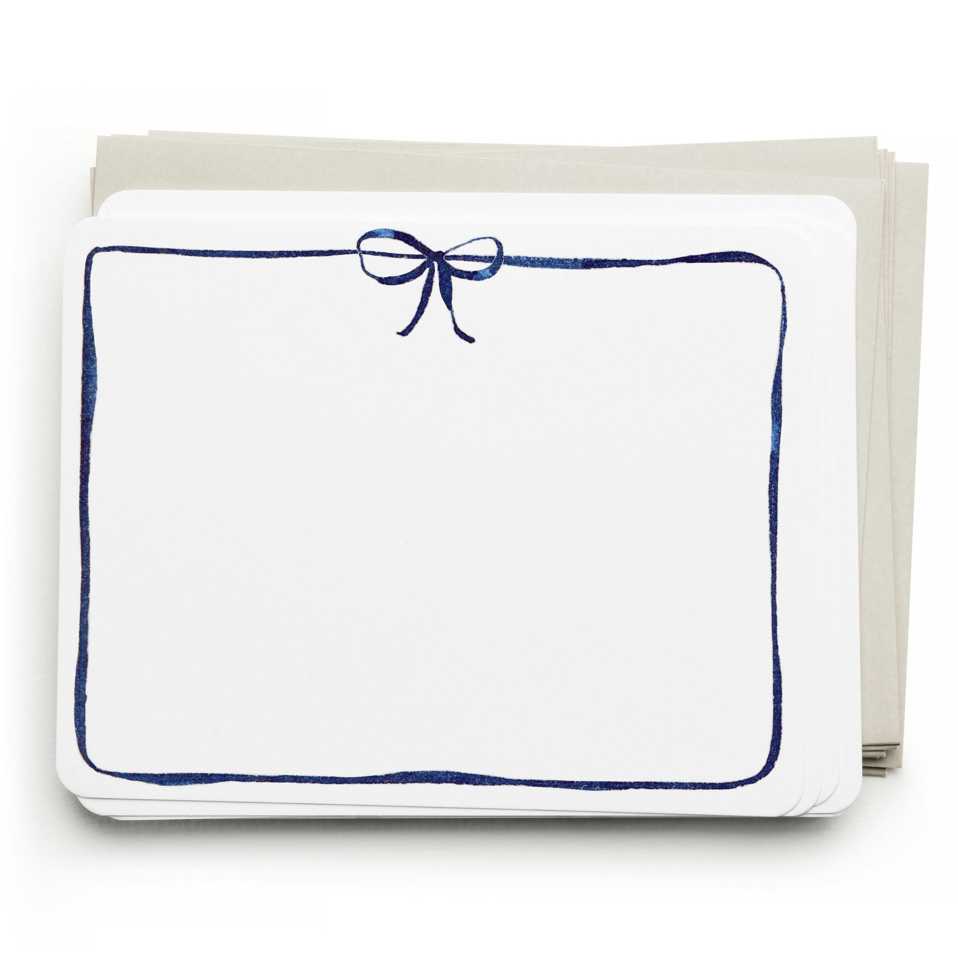 Set of 8 Flat Notecards