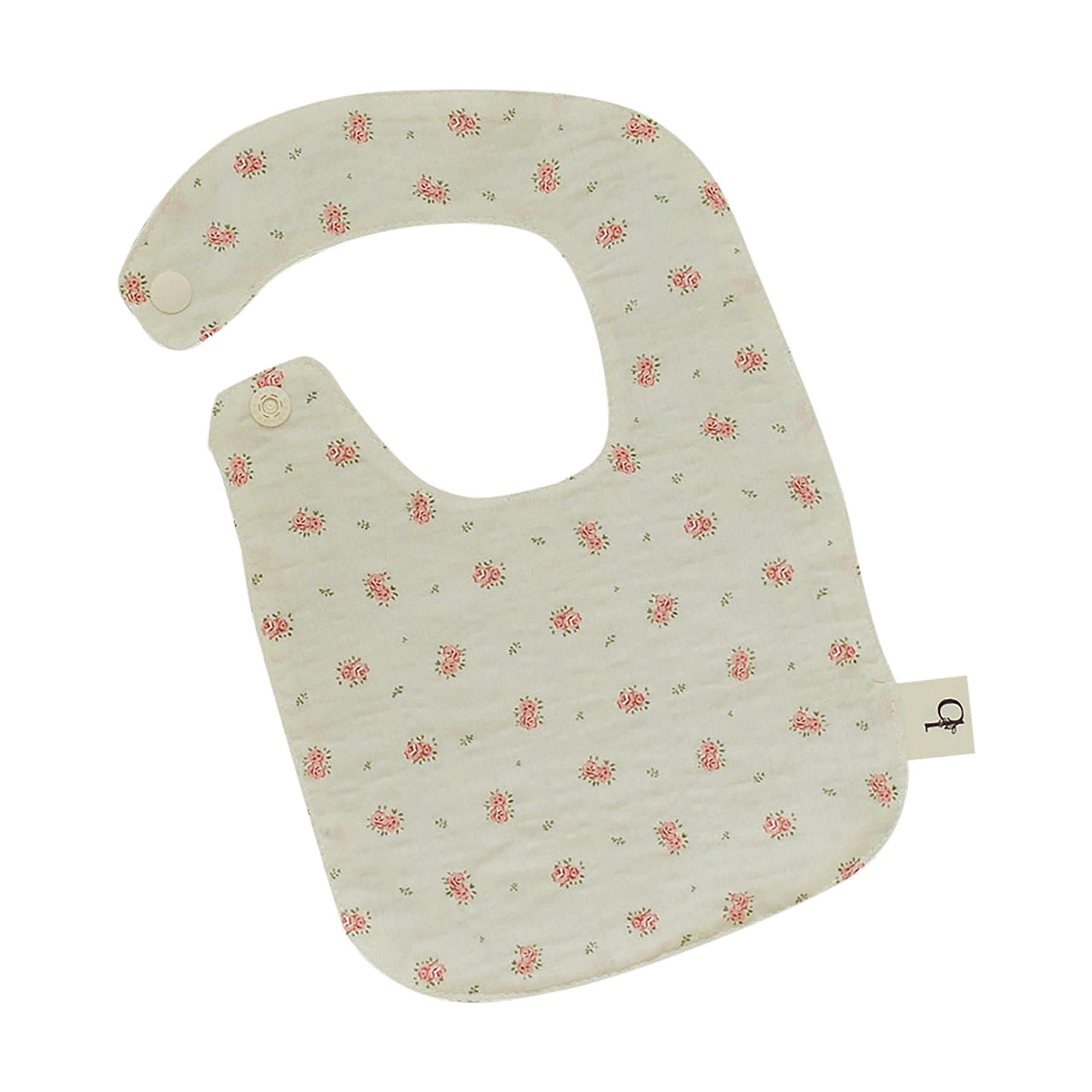 Signature Cotton Print Bib