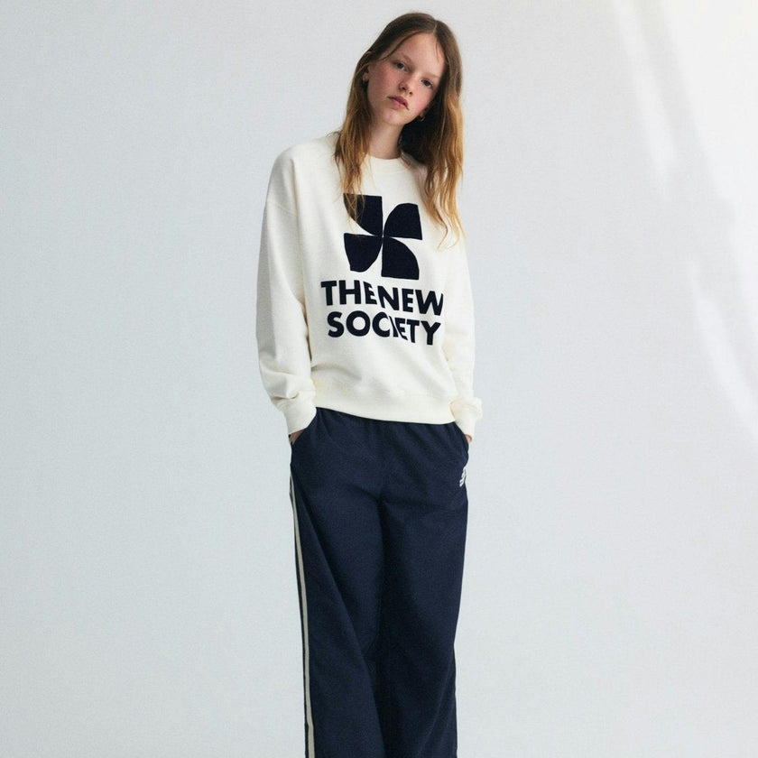 TNS Logo Teen Sweatshirt Ecru