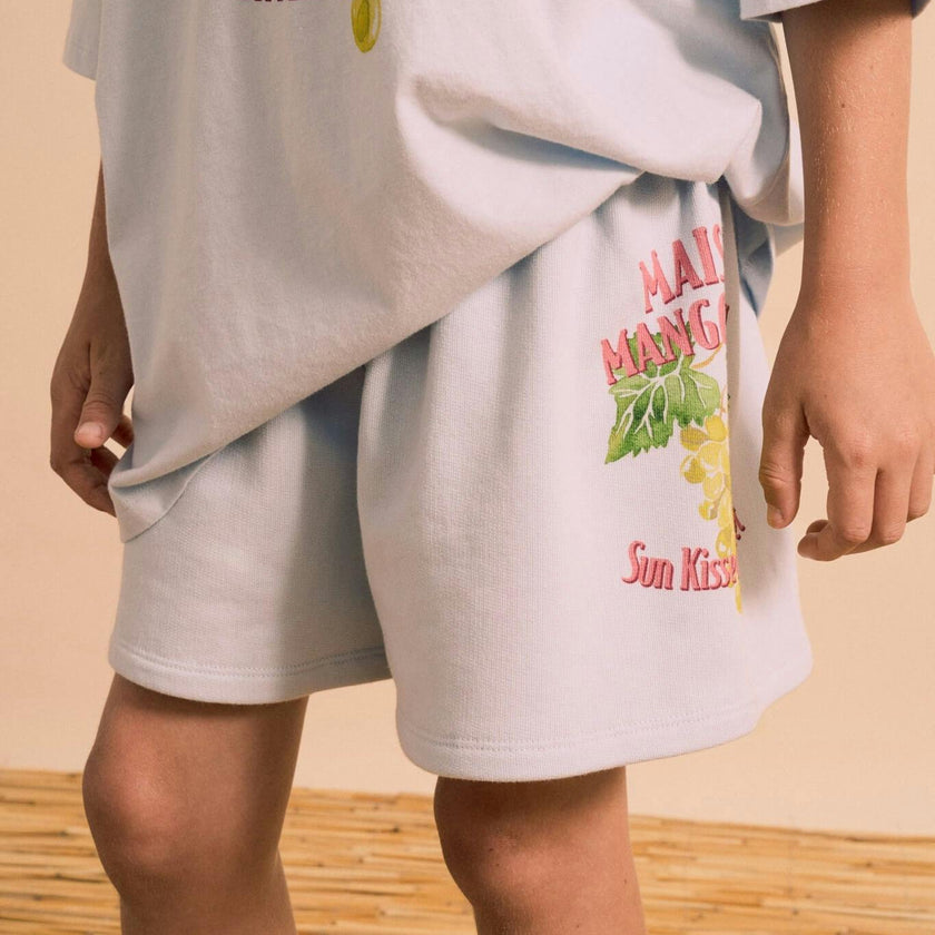 UVAS SWEATSHORTS LIGHT BLUE