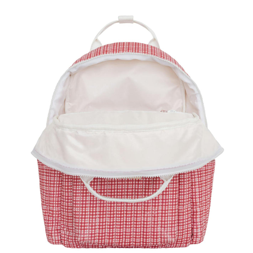 Poppy Gingham Coated Everyday Backpack