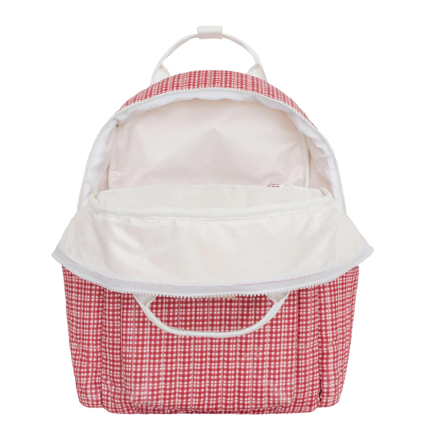Poppy Gingham Coated Everyday Backpack