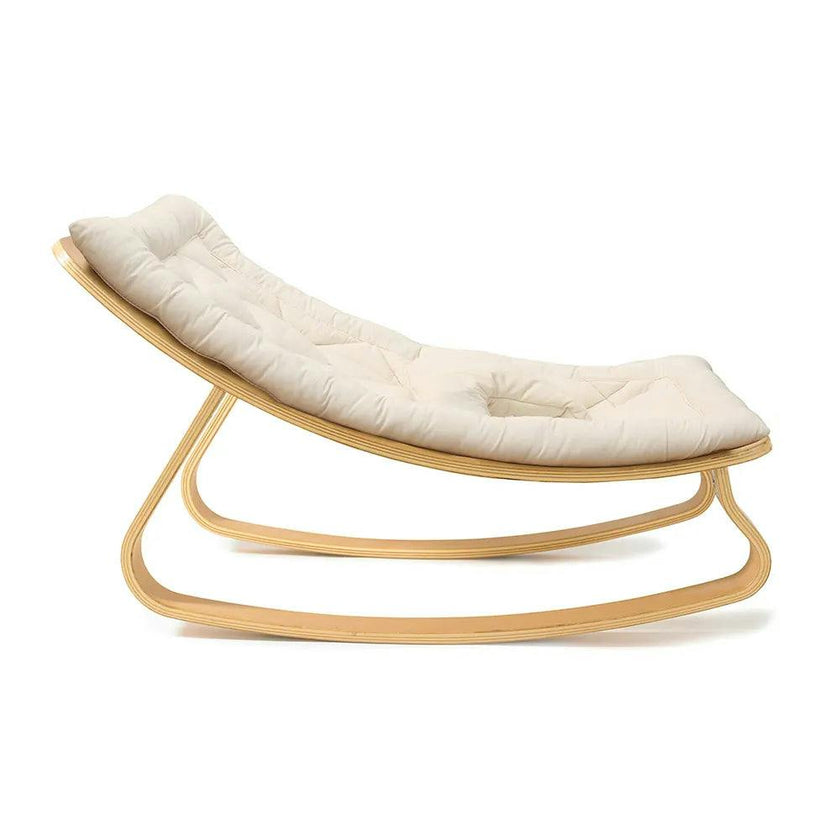 LEVO Baby Rocker in natural wood