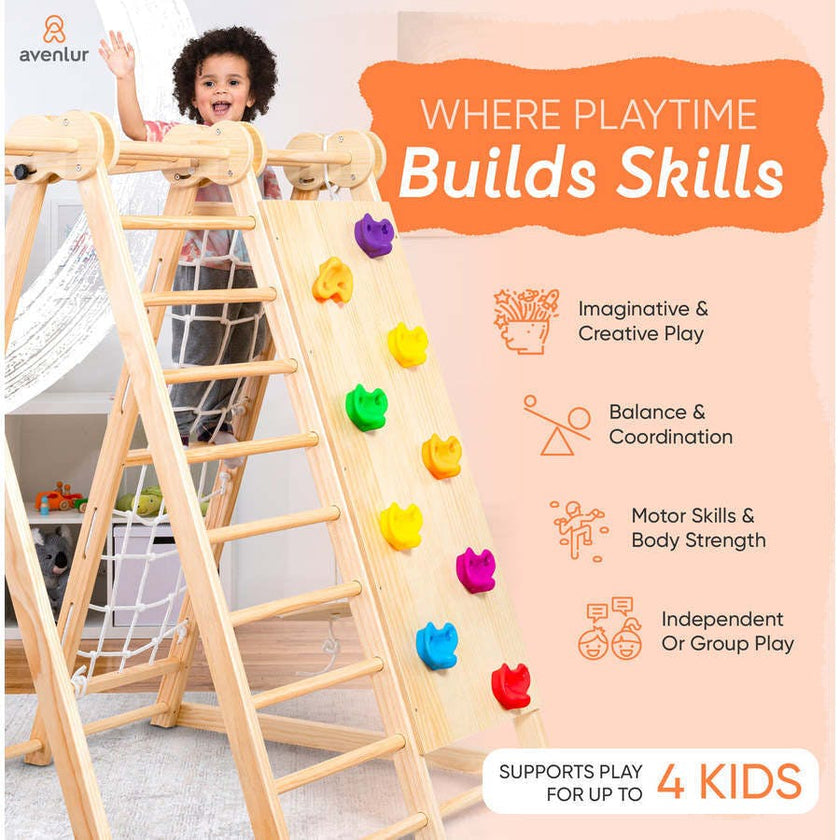Chestnut | Foldable Jungle Gym