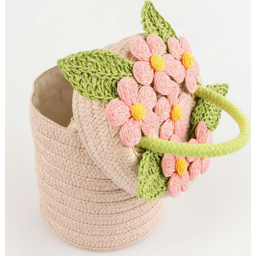 Flower Pot Basket Bag
