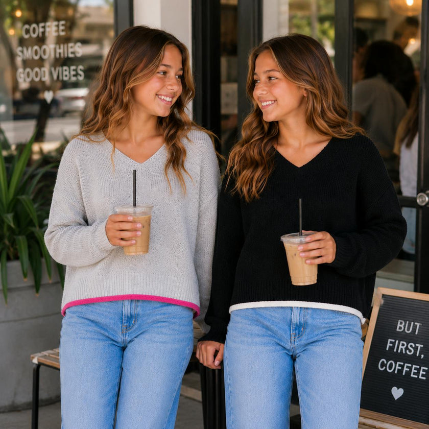 "The Malibu" Sweater for Girls and Tweens for Fall