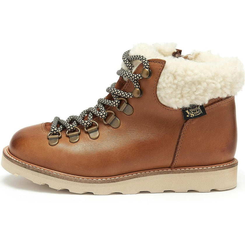 Eddie Fur Leather, Tan