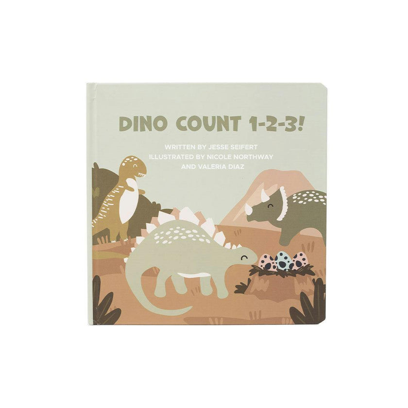 Lucy's Room Dino Count 1-2-3! Board Book Green/Multi