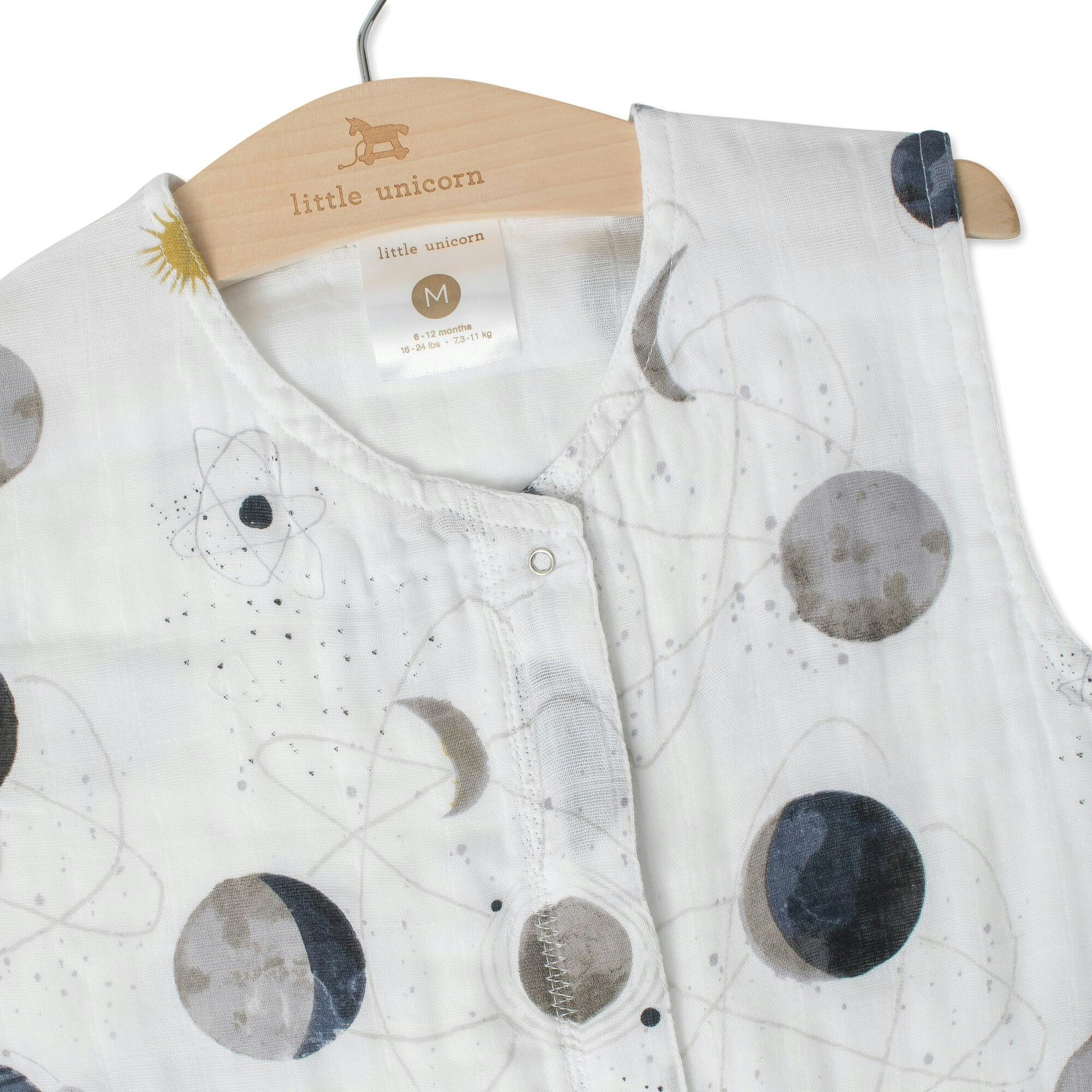 Cotton Muslin Sleep Bag - Planetary