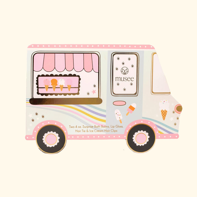 Ice Cream Truck Bath Bomb Gift Set