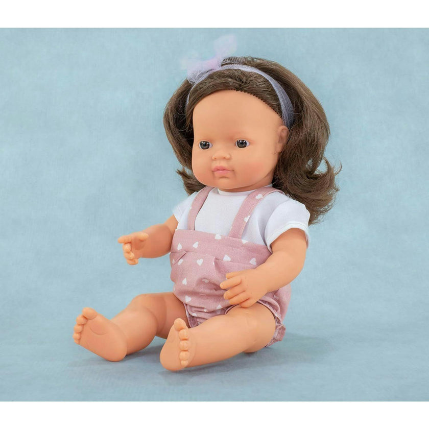 My Friends and Me Collection Baby Girl Doll with Brown Hair - 15"