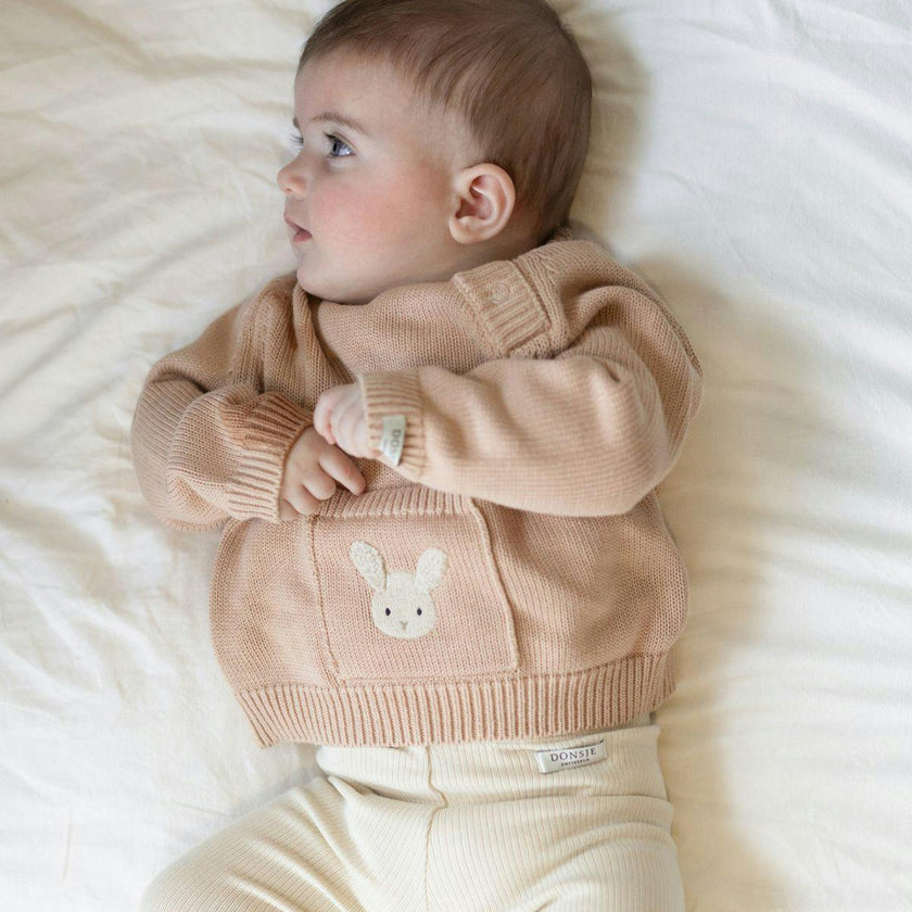 Loeke Sweater | Fluffy Bunny | Rose Mocha