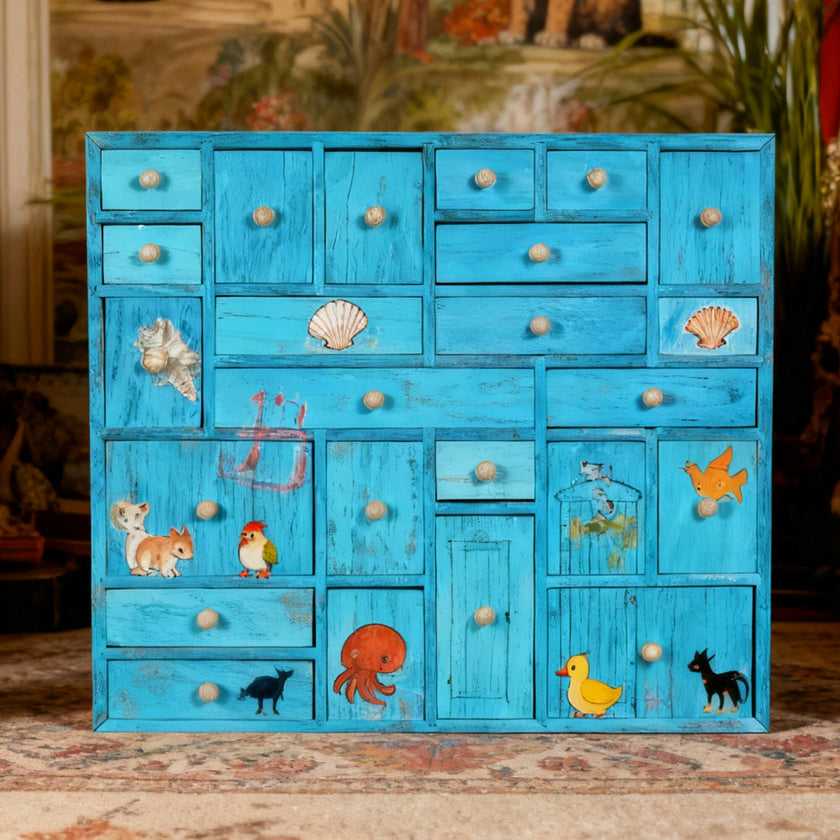 DIY Craft Storage & Advent Calendar