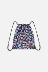 Little Girl Hearts Practical Charming Lightweight Drawstring Bag
