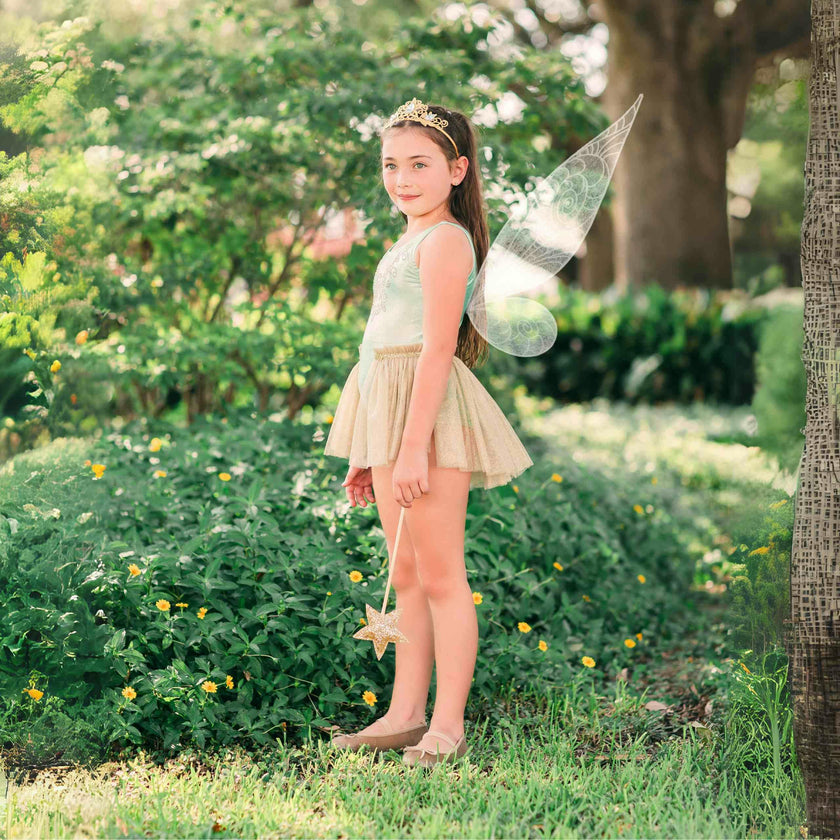 Magical Fairy Leotard Tutu Set - Green