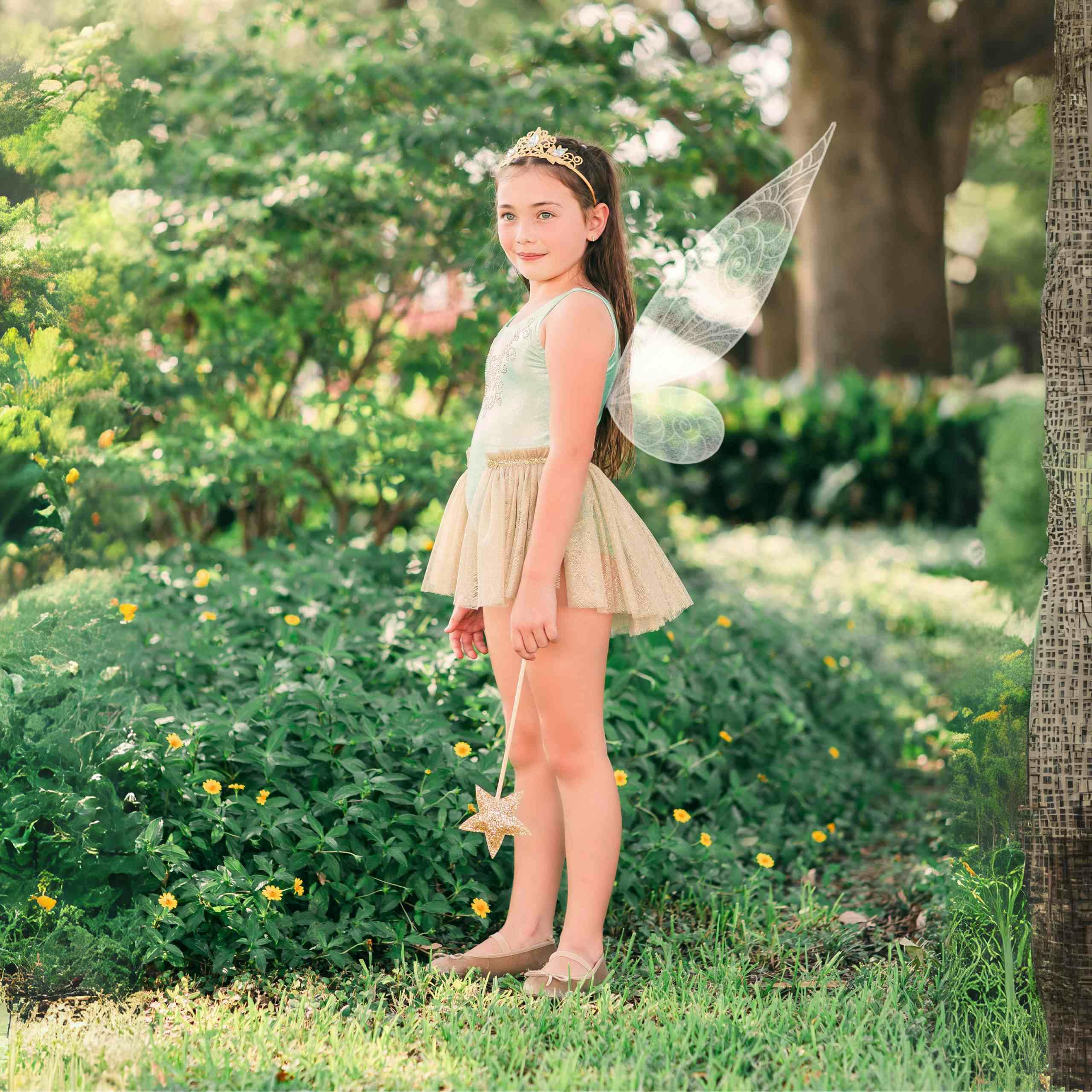 Magical Fairy Leotard Tutu Set - Green