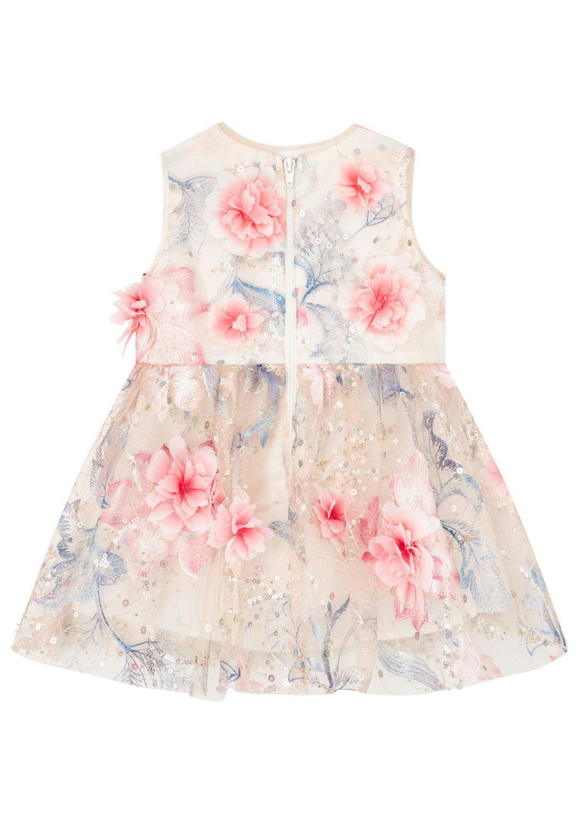 Rosalia Embroidered Mini Dress (Baby)